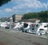 Boats on the Canal at Carcassonne